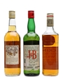 Blended Scotch Whisky Bell's, J & B, Mackinlay's 3 x 75cl