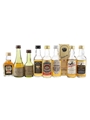 Assorted Speyside Single Malt Whisky Bottled 1980s 8 x 4.7cl-5cl