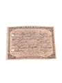 Prohibition Medicinal Liquor Prescription, Dated 1928  