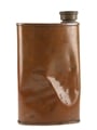 Vintage Brass Flask  20cm x 11.5cm