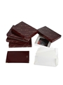 Hennessy Leather Pocket Note Pads Set Of Five 14cm x 9.5cm