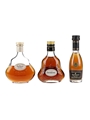 Hennessy XO, Hennessy Extra Nostalgie de Bagnolet & Remy Martin Superieur Bottled 1980s-1990s 3 x 3cl-5cl / 40%
