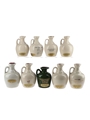 Rutherford's Ceramic Decanter Montrose Potteries 9 x 5cl