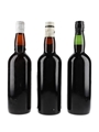 Brown & Cream Sherries Bottled 1950s 3 x 75cl
