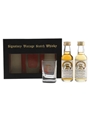 Signatory Vintage Whisky Set With a Shot Glass Port Ellen & Linkwood 2 x 5cl