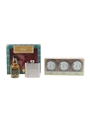 Old St Andrews 10 Year Old & Harrods Balblair Minature and Hip Flask  4 x 5cl / 40%