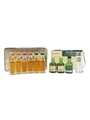 Bushmills Miniature Collection Set & Connemara Set With Whisky Glass  9 x 5cl / 40%