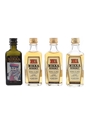 Nikka Hi & Black Nikka Whisky Bottled 1980s 4 x 5cl /