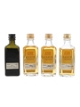 Nikka Hi & Black Nikka Whisky Bottled 1980s 4 x 5cl /