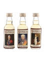 The Battle Of Waterloo Duke Of Wellington, Marshal Blucher & Napoleon Whisky Connoisseur 3 x 5cl / 40%