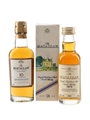 Macallan 1975 18 Year Old & 10 Year Old  2 x 5cl