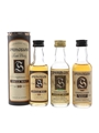 Springbank 10, 15 & 21 Year Old Bottled 1990s 5cl / 46%