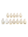 Rutherford's Ceramic Decanter Montrose Potteries 12 x 5cl / 40%