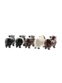 Rutherford's Bull Shaped Ceramic Decante  5 x 5cl / 40%