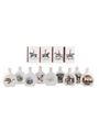 Rutherford's Ceramic Decanter Montrose Potteries 13 x 5cl / 40%