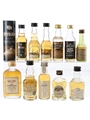Assorted Highland Single Malt Scotch Whisky Including Old Pulteney, Glen Lochy & Balvennie 11 x 3-5cl