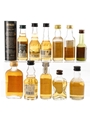 Assorted Highland Single Malt Scotch Whisky Including Old Pulteney, Glen Lochy & Balvennie 11 x 3-5cl