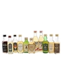 Assorted Irish Whiskey  11 x 5cl-7.1cl