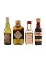 Assorted Blended Scotch Whisky Bottled 1930s-1940s 4 x 5cl