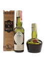 Buchanan's Black & White & Dawson's 12 Year Old Blended Scotch Whisky Bottled 1940s-1950s 2 x 5cl / 40%