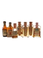 Assorted Canadian Whisky Bottled 1930s 7 x 5cl / 40%