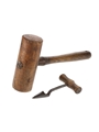 Cooper's Tools Bung Hole Reamer & Mallet 14cm & 29cm Tall
