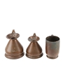 Antique Copper Spirits Measures  
