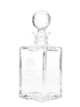 Laphroaig Crystal Decanter  26cm Tall