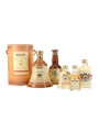 Assorted Blended Scotch Whisky  3 x 5cl & 2 x 18.75cl