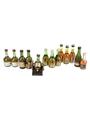 Assorted Cognac Courvoisier, Hine, Martell, Remy Martin & Renault. 13 x 5cl