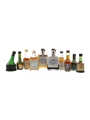 Assorted Cognac Courvoisier, Hennessy & Martell 10 x 5cl