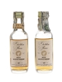 Golden Rare 10 Year Old Bottled 1970s Alexander Blending Co. 2 x 7cl / 40%