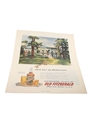 Old Fitzgerald Advertisement Print 1950s - Your Key to Hospitality 25cm x 36cm