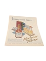 Kentucky Tavern Advertisement Print 1940s - Attraction For Tonight 26cm x 35cm