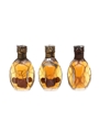 Haig's Dimple Scots Spring Cap Bottled 1950s 3 x 5cl / 40%
