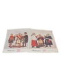 Ballantine's Whisky Advertising Prints 1960 2 x 24cm x 33cm