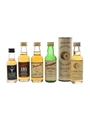 Assorted Highland Single Malts  1 x 3cl & 4 x 5cl