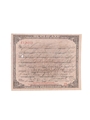 Prohibition Medicinal Liquor Prescription, Dated 1930  