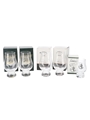 Assorted Islay Whisky Glasses  4 x 10.5cm &  7.5cm tall