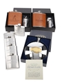 Collection of Hip flasks  8 x 9.5cm - 15cm