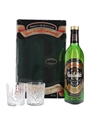 Glenfiddich Special Old Reserve Pure Malt Bottled 1990s - Crystal Glass Set 70cl / 40%