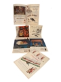 Kentucky Straight Bourbon Advertising Prints 1950s 7 x 26.5cm x 34cm