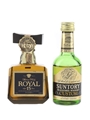 Suntory Whisky Bottled 1970s-1990s 2 x 5cl
