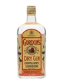 Gordon's Dry Gin Spring Cap Bottled 1950s - 1960s 75cl