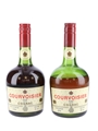Courvoisier 3 Star Luxe Bottled 1980s 2 x 68cl / 40%