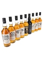 Game Of Thrones Whiskies Set Cardhu, Clynelish, Dalwhinnie, Glendullan, Lagavulin, Mortlach, Oban, Royal Lochnagar & Talisker 9 x 70cl