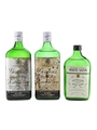 Gordon's Special Dry London Gin & Sir Robert Burnetts White Satin Dry Gin Bottled 1970s 3 x 37.8cl-75.7cl / 40%