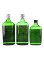 Gordon's Special Dry London Gin & Sir Robert Burnetts White Satin Dry Gin Bottled 1970s 3 x 37.8cl-75.7cl / 40%