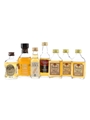 Assorted Single Malts Bottled 1980s-1990s 7 x 5cl