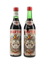 Martini Rosso Vino Vermouth Bottled 1970s-1980s 2 x 75cl / 16.5%